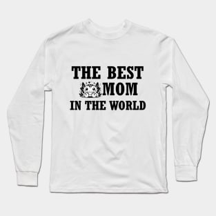 The best axolotl mom in the World T-Shirt Long Sleeve T-Shirt